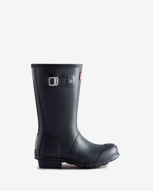 Hunter Original Wellington Gyerek Csizma Sötétkék | YTR-279061