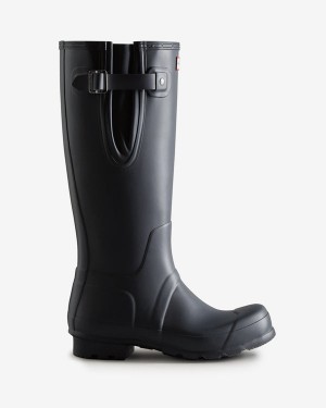 Hunter Tall Side Adjustable Wellington Férfi Hosszúszárú Csizma Sötétkék | EXA-638712