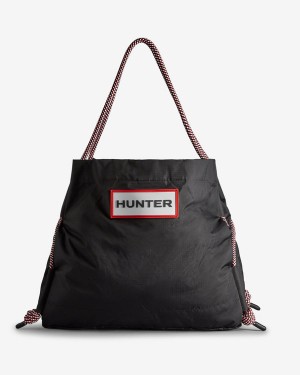 Hunter Travel Ripstop Recycled Nylon Beach Női Kiegészítők Fekete | RMA-270631