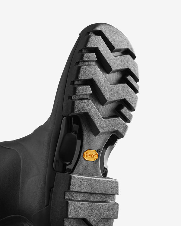 Hunter Balmoral Adjustable 3mm Neoprene Wellington Férfi Hosszúszárú Csizma Fekete | TUH-956012