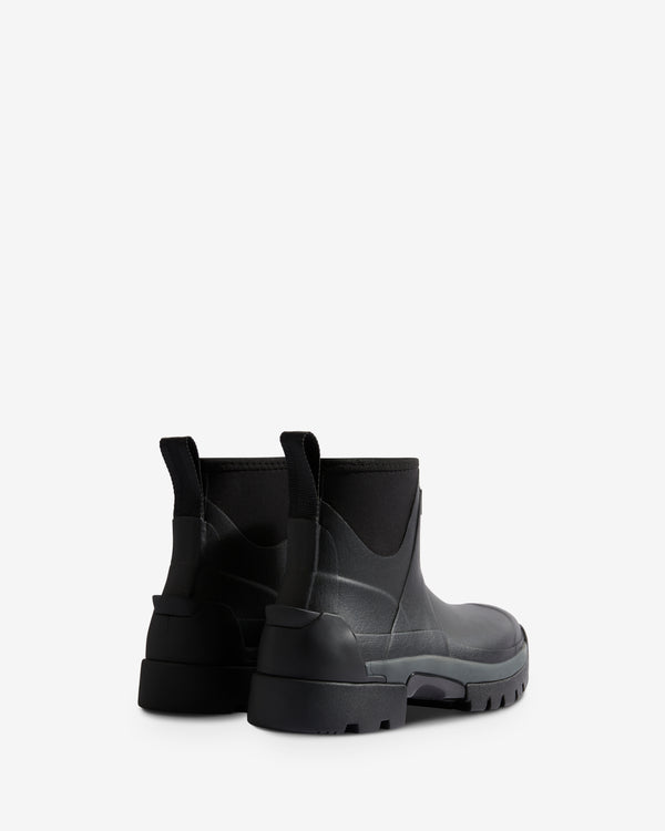 Hunter Balmoral Chelsea Neoprene Hybrid Női Rövid Szárú Csizma Fekete | IOC-975468