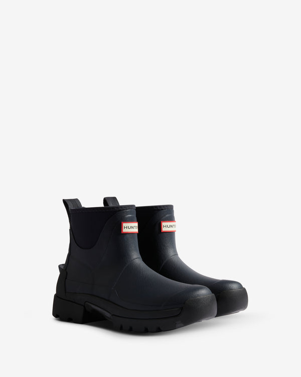 Hunter Balmoral Chelsea Neoprene Hybrid Női Rövid Szárú Csizma Sötétkék | CEZ-364850