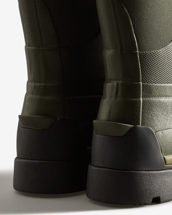 Hunter Balmoral Tall Neoprene Hybrid Női Hosszúszárú Csizma Zöld | GYW-123674
