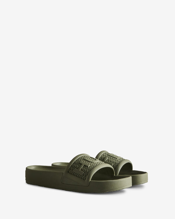 Hunter Bloom™ Férfi Papucs Zöld | HTA-150936