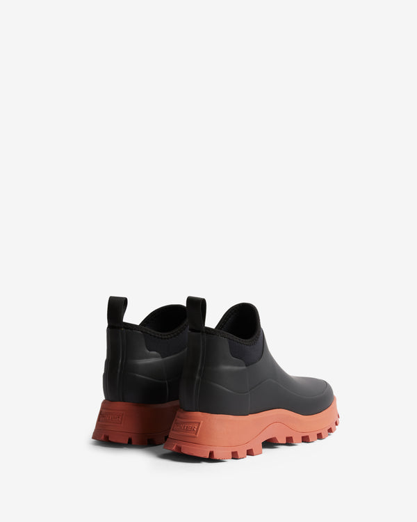 Hunter City Explorer Neoprene Ankle Női Rövid Szárú Csizma Fekete | NWM-758042