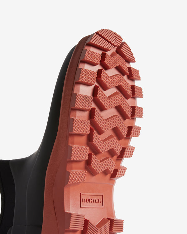 Hunter City Explorer Neoprene Ankle Női Rövid Szárú Csizma Fekete | NWM-758042