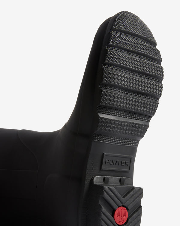 Hunter Exaggerated Buckle Tall Wellington Női Hosszúszárú Csizma Fekete | YQO-140285