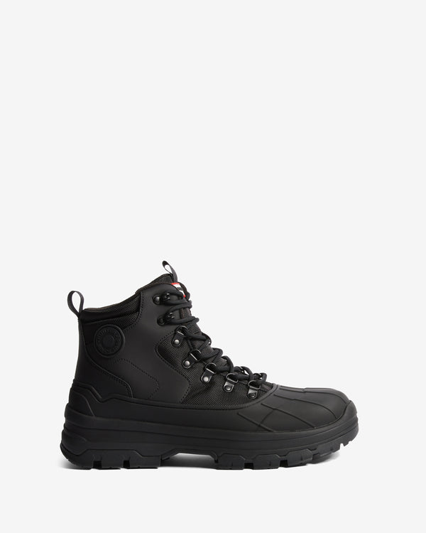 Hunter Explorer Duck Férfi Bokacsizma Fekete | YRS-178496