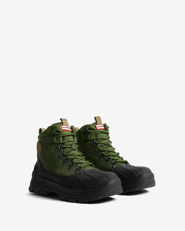 Hunter Explorer Duck Férfi Bokacsizma Zöld | ULH-978423
