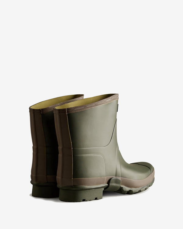 Hunter Gardener Short Wellington Férfi Rövid Szárú Csizma Zöld | QTA-187302