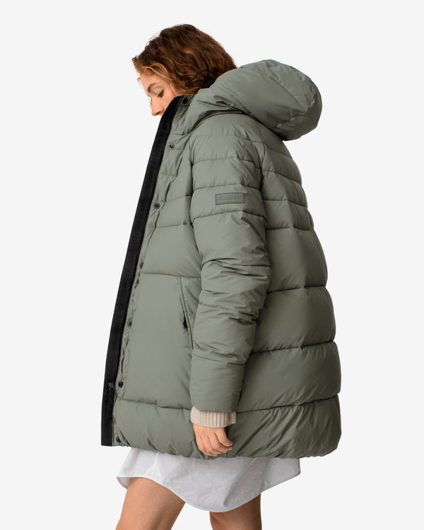 Hunter Intrepid Mid Puffer Női Ruhák Zöld | WXU-279185