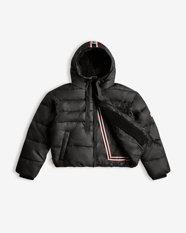Hunter Intrepid Short Puffer Női Ruhák Fekete | MPK-218657