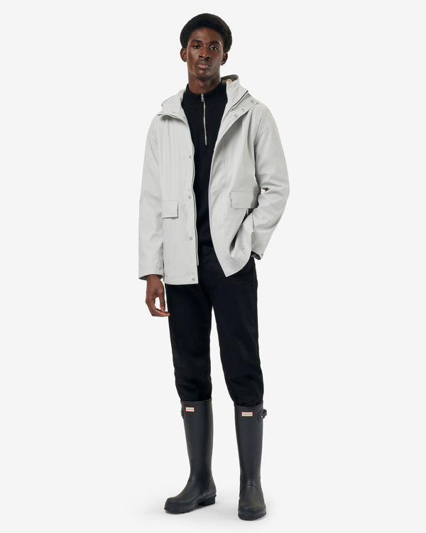 Hunter Lightweight Waterproof Rain Férfi Ruhák Szürke | USM-751403