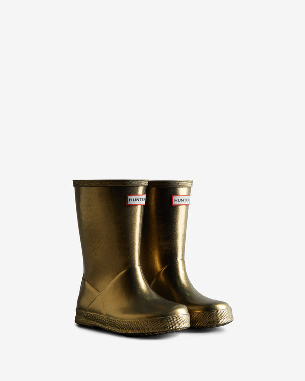 Hunter Nebula Wellington Gyerek Csizma Arany | LUB-634091