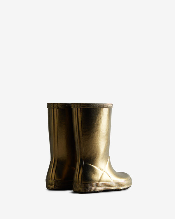 Hunter Nebula Wellington Gyerek Csizma Arany | LUB-634091