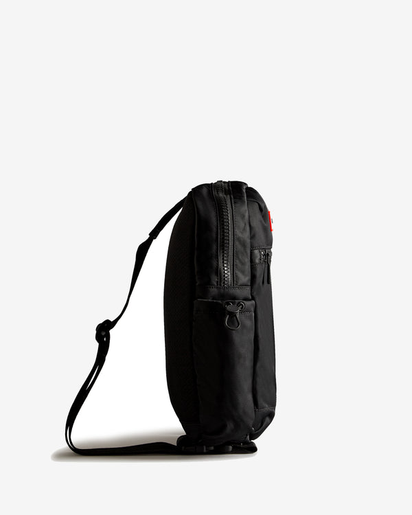 Hunter Nylon Rider One Shoulder Női Kiegészítők Fekete | MWI-987024