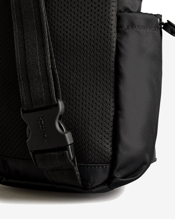 Hunter Nylon Rider One Shoulder Női Kiegészítők Fekete | MWI-987024