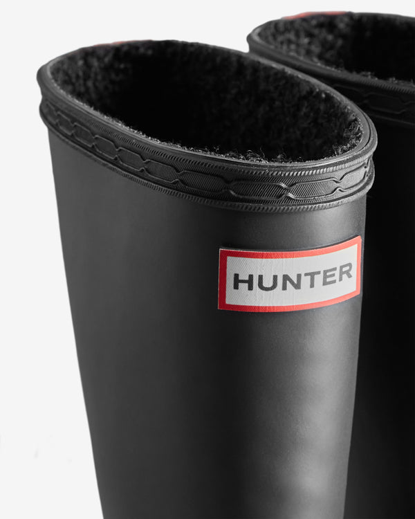Hunter Original First Classic Insulated Gyerek Csizma Fekete | LQJ-473065