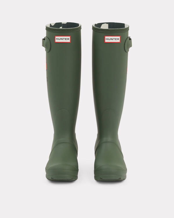 Hunter Original Tall Wellington Férfi Hosszúszárú Csizma Khaki | ABJ-487309