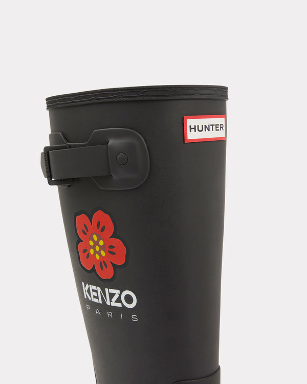 Hunter Original Tall Wellington Férfi Hosszúszárú Csizma Fekete | HKB-915603