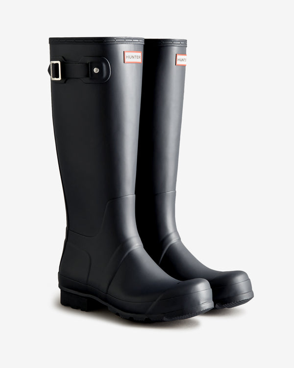 Hunter Original Tall Wellington Férfi Hosszúszárú Csizma Sötétkék | EFK-510289