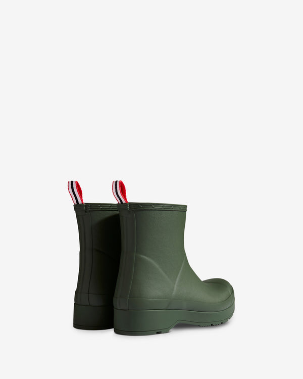 Hunter Play Short Insulated Férfi Bokacsizma Zöld | FDU-370124