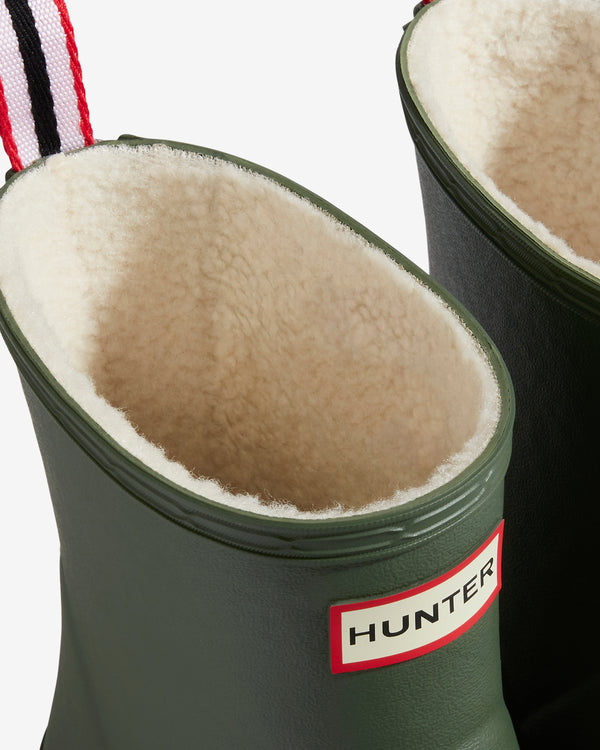 Hunter Play Short Insulated Férfi Bokacsizma Zöld | FDU-370124