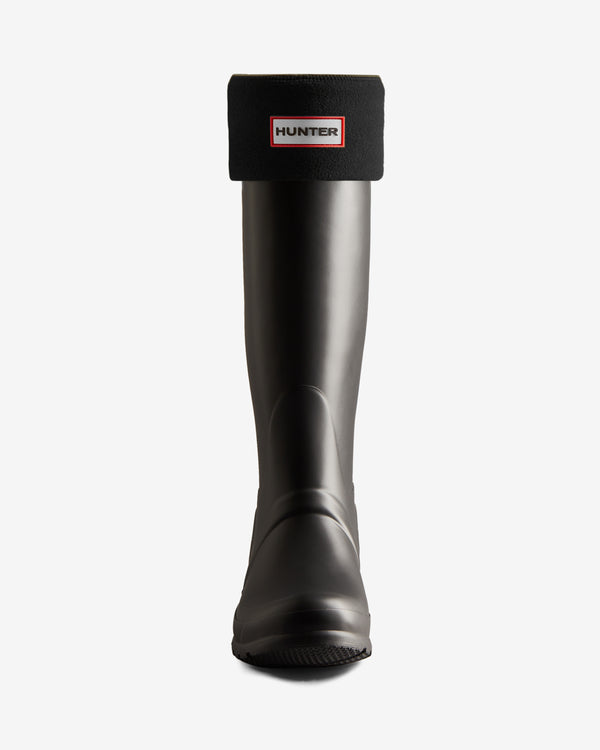 Hunter Recycled Fleece Cuff Tall Férfi Kiegészítők Fekete | YZH-285374