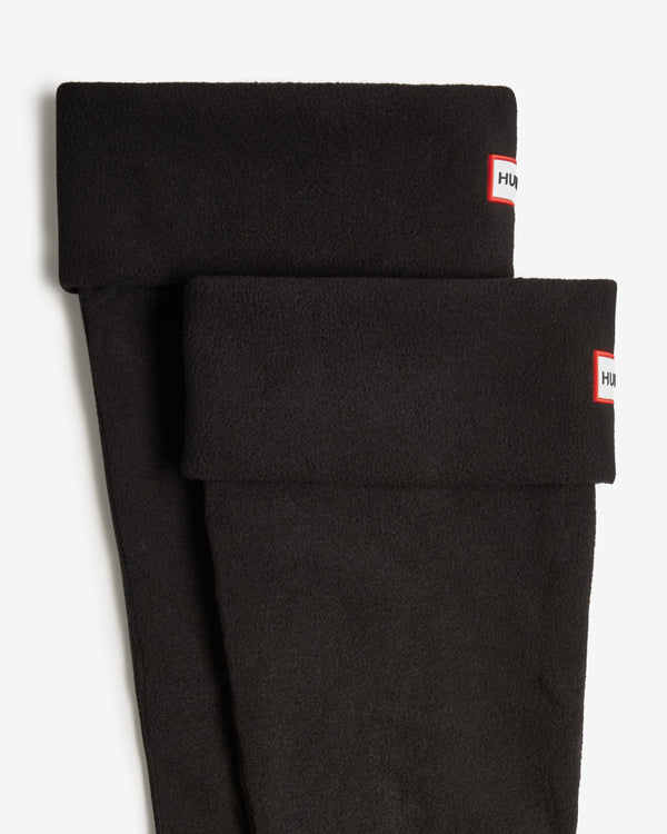 Hunter Recycled Fleece Cuff Tall Férfi Kiegészítők Fekete | YZH-285374