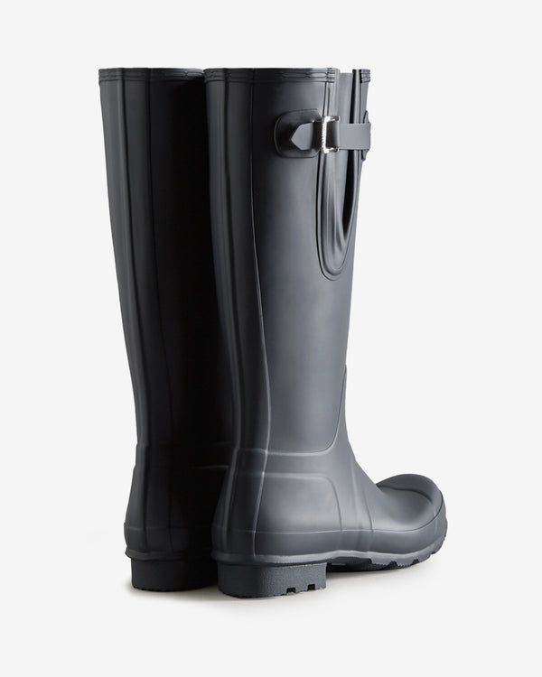 Hunter Tall Side Adjustable Wellington Férfi Hosszúszárú Csizma Sötétkék | EXA-638712