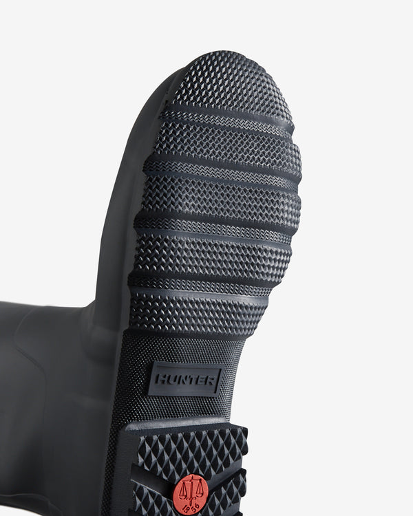 Hunter Tall Side Adjustable Wellington Férfi Hosszúszárú Csizma Sötétkék | EXA-638712