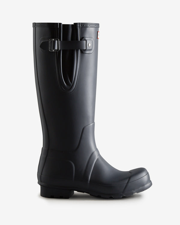 Hunter Tall Side Adjustable Wellington Férfi Hosszúszárú Csizma Sötétkék | EXA-638712
